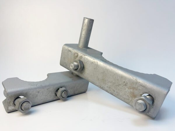 Gate Arm Hinge - 180° Industrial Hinges - Pressed Steel