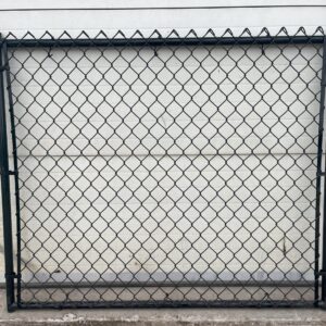 Double Swing Gate - Black