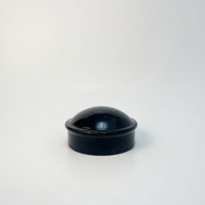 Post Caps - Pressed Steel - Black