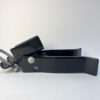 Strong Arm Latch - Pressed Steel - Black